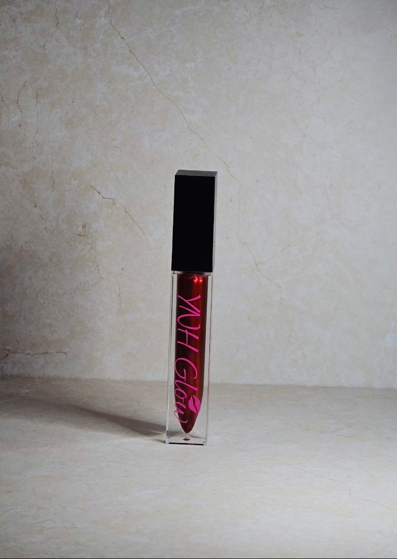 Boss Lady Lip Gloss by YNH Glow - Hydrating and shiny lip gloss for a bold look 