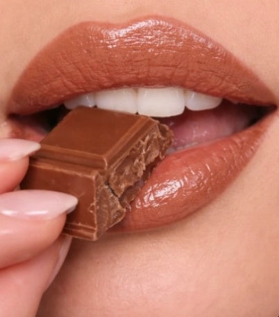 YNH Glow Coco lip gloss inspired by rich chocolate tones